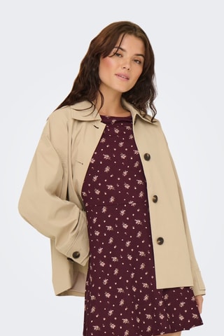 Robe courte regular - Bordeaux