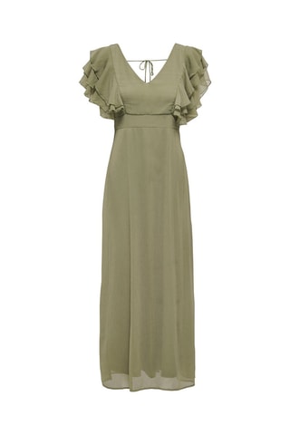 Robe longue regular  - Kaki