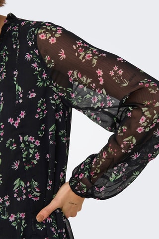 Robe courte regular - Noir