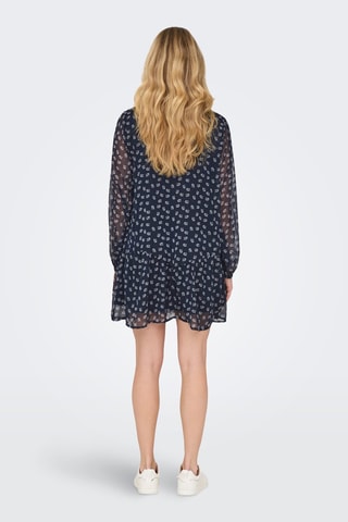 Robe courte regular - Bleu marine