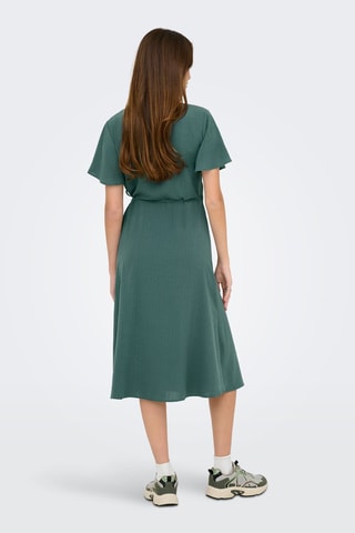 Robe midi regular - Vert