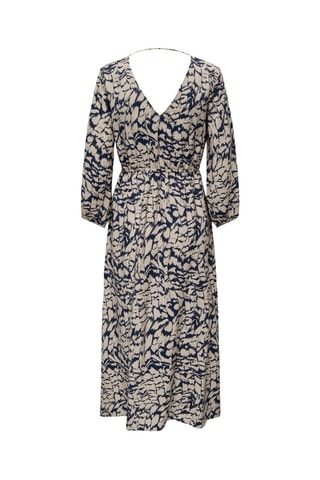 Robe midi regular - Beige