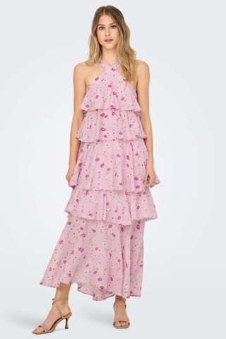 Robe volantée - Rose