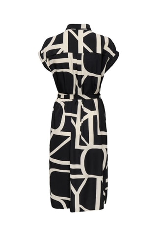 Robe chemise - Noir et blanc