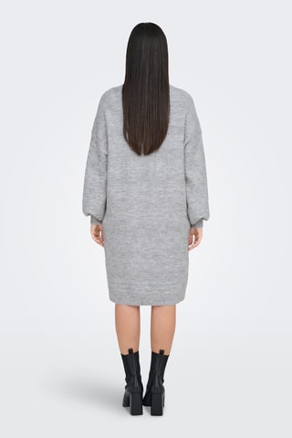 Robe pull - Gris clair chiné