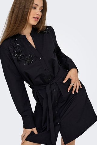 Robe chemise - Noir