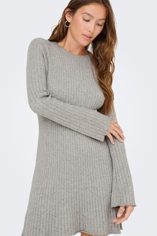 Robe pull - Gris chiné