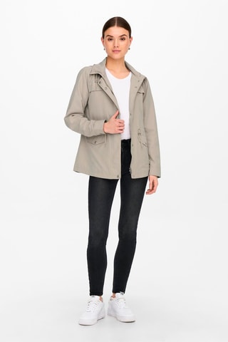 Blouson à capuche - Beige