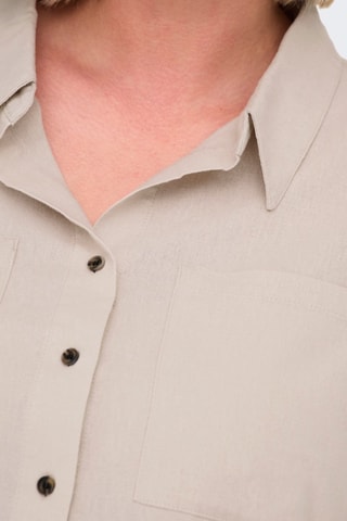 Chemisier en lin - Beige