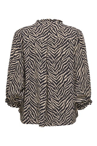 Chemisier - Noir et beige