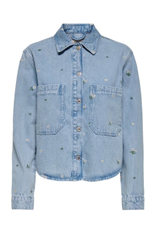 Chemisier oversize - Ciel