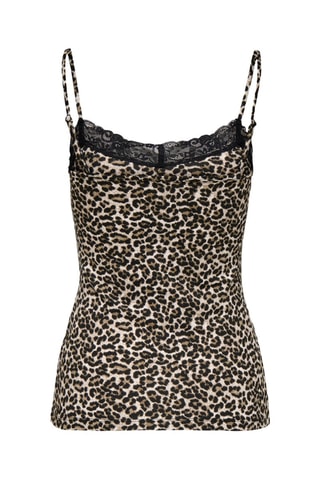 Caraco en coton biologique - Marron et noir