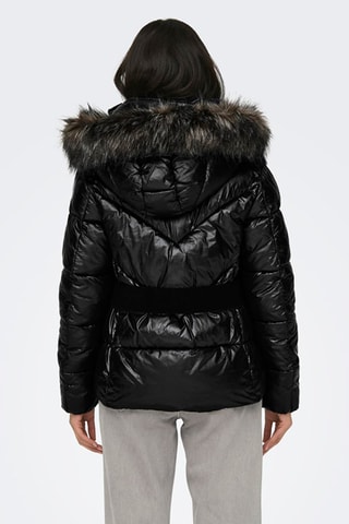 Doudoune à capuche - Noir