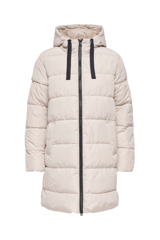 Doudoune longue - Beige