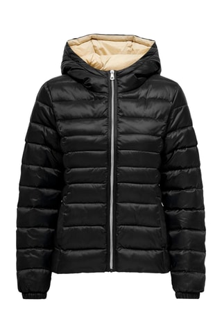 Doudoune à capuche - Noir