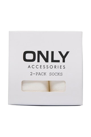 2 paires de chaussettes - Blanc