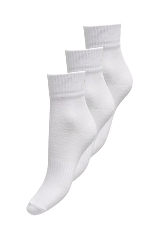 3 paires de chaussettes - Blanc
