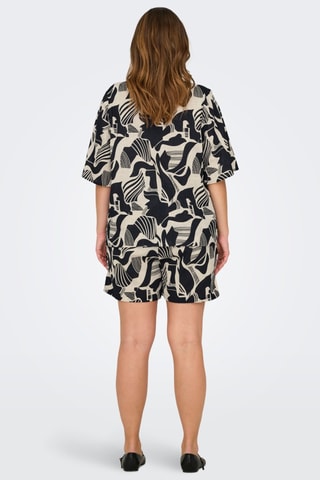 T-shirt - Noir et écru