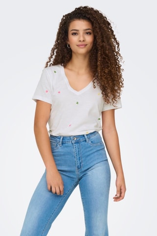 T-shirt en coton biologique - Blanc