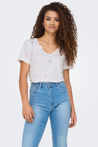 T-shirt en coton biologique - Blanc