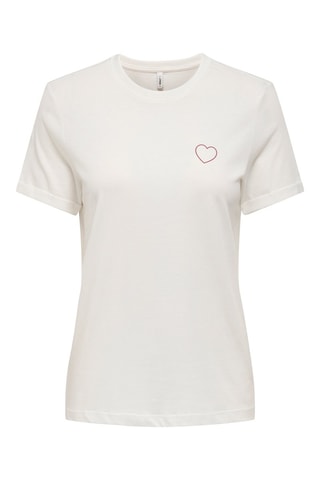 T-shirt regular - Blanc