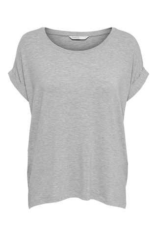 T-shirt - Gris clair chiné