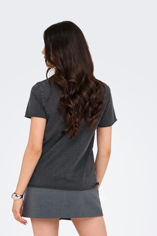 T-shirt - Noir et rose