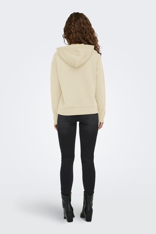 Sweat regular à capuche - Beige