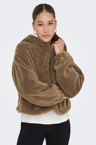 Sweat à capuche - Marron