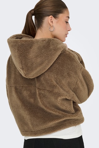 Sweat à capuche - Marron