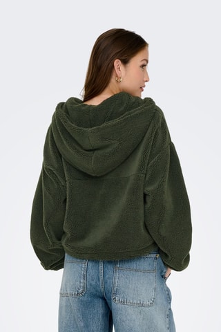 Sweat à capuche - Vert foncé