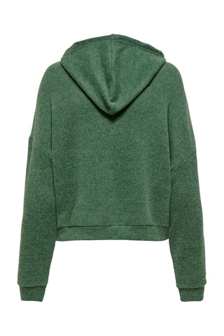 Sweat à capuche - Vert chiné