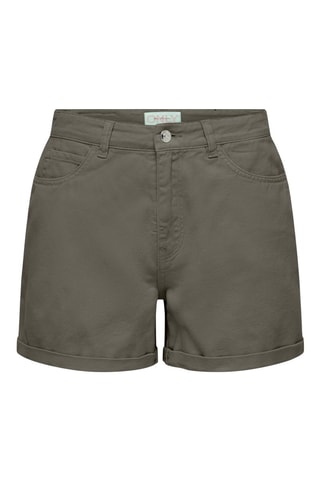 Short en jean - Vert