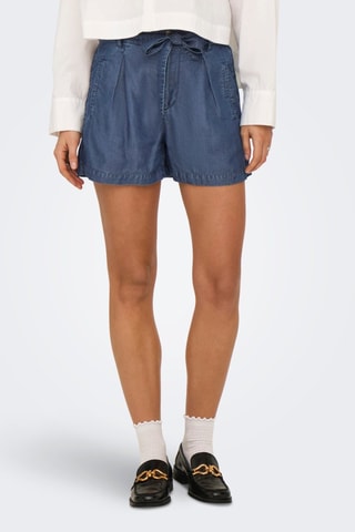 Short en jean - Bleu foncé
