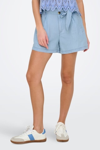 Short en jean - Ciel