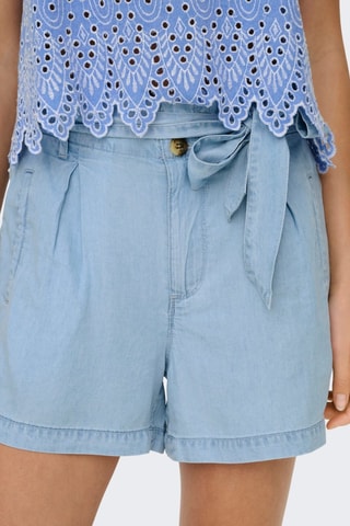 Short en jean - Ciel