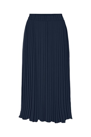 Jupe plissée - Bleu marine