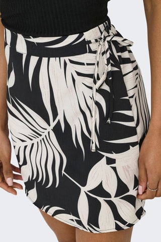 Jupe portefeuille - Noir