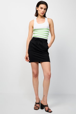 Jupe droite - Noir