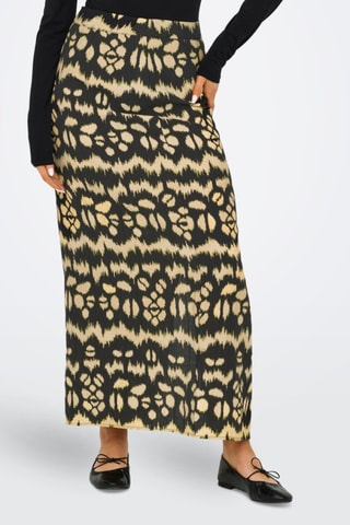 Jupe longue taille haute - Noir