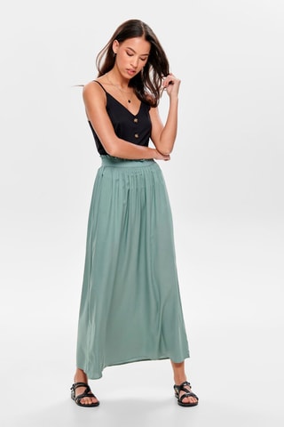 Jupe longue - Vert d'eau