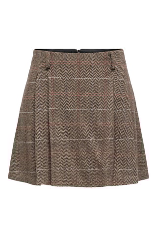 Jupe patineuse - Marron