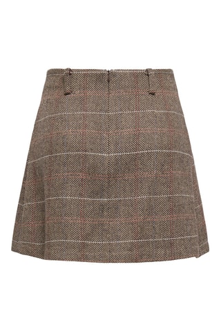 Jupe patineuse - Marron