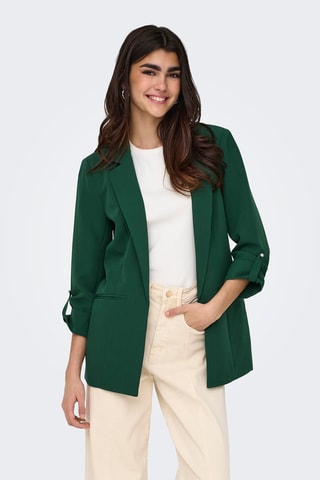 Blazer regular - Vert foncé