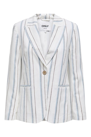 Blazer regular - Blanc