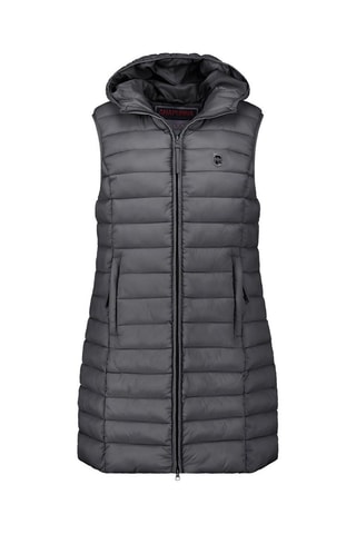 Doudoune longue sans manches Vamitalana - Gris foncé