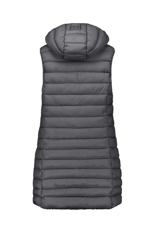 Doudoune longue sans manches Vamitalana - Gris foncé