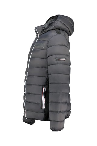 Doudoune à capuche Bikashana - Anthracite