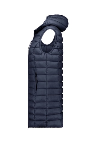 Doudoune longue sans manches Vakitalana - Bleu marine