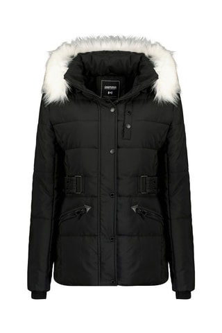 Doudoune à capuche Chestana - Noir